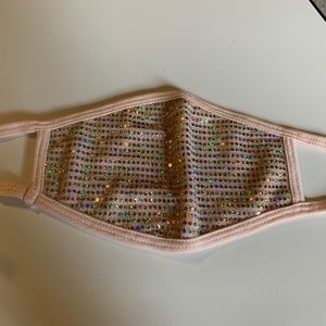 Glitter- sequin fashion face mask